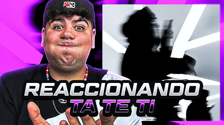 REACCIÓN a DUKI - Ta Te Ti (prod ZECCA & Tatool)