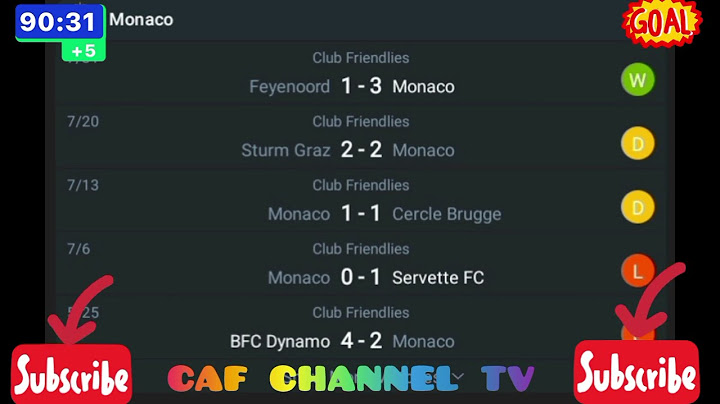LIVE;Monaco vs Genoa, Internationa club friendlies match today