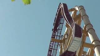 Top thrill dragster off ride POV cedar point