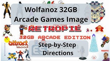 RetroPie - Wolfanoz 32GB Arcade Games Image