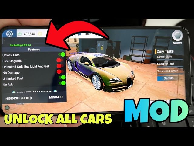 CAR PARKING MULTIPLAYER HACK/MOD - How to Get Unlimited Money! - MOD Menu  Unlock All Cars 