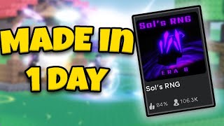 I Made Sol's RNG in 1 Day..