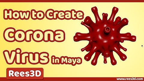 Modeling a Coronavirus in Maya