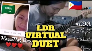 SMOOTH OPERATOR COVER BY HAZELNAT DUO (RIYADH VLOG#94) #LDR #VirtualJam #VirtualDuet