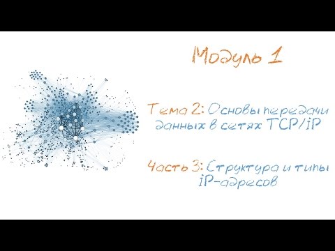 Структура и типы IP-адресов: номер подсети/сети и номер узла сети