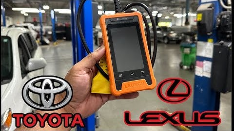 The Best Scan Tool for Toyota and Lexus Launch CReader X431 Elite