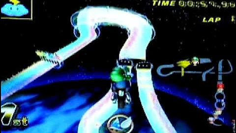 MKWii - Highest Jump Ever!!(moon jump)