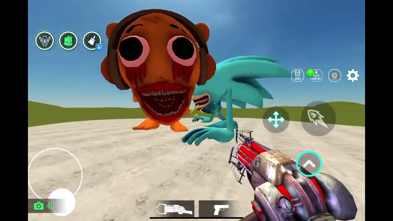 Nextbots VS me Part 2 (TYSM for blowing up the last one)￼