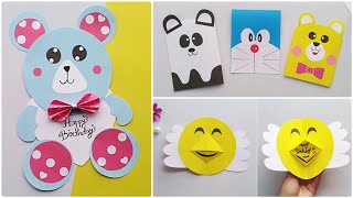 5-Easy Birthday Card ideas  ||  special greeting cards || birthday card