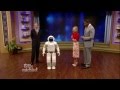 ASIMO on LIVE with Kelly and Michael