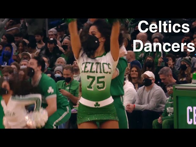 Boston Celtics Dancers - NBA Dancers - 4/1/2022 Dance Performance - Celtics  vs Pacers 