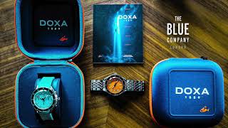 The DOXA Sub 200 C-Graph Aquamarine Watch - A Hands On Closer Look