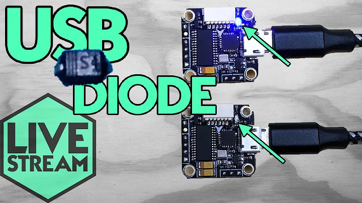 Fix USB Power Diode Flight Controller | Live Stream