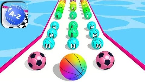 AZ Run Games All Levels Gameplay iOS_Android Walkthrough Game Ball Run 2048 #8