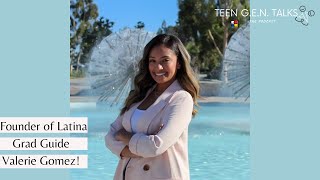 Founder of Latina Grad Guide Valerie Gomez! | TGT Ep.#66
In this weeks episode, Melissa and Desiree interview special guest Valerie Gomez, rising third-year Phd student in the education studies department at UCSD and founder of Latina Grad Guide. Valerie shares her story how her parents, Salvadoran immigrants, instilled the importance of education into her and her siblings, eventually guiding her to the path of Higher Education. Listen in to hear more on what led Valerie to help others in their academics and the founding of Latina Grad Guide to help other Latinas in professional education.
Thank you for watching Teen G.E.N. Talks if you would like to connect with us, learn how to get community service, or be part of the show email us @ teengentalks@glendaleca.gov
Book Recommendations - Feeding the Soul (Because It’s My Business) by Tabitha Brown
https://glac.bibliocommons.com/v2/record/S185C1938494
Check out Season’s 4 Full Book List
https://glac.bibliocommons.com/list/share/1976770189_glac_teengentalks/2049624259_guest_book_recomendations_season_4 glac
Community Service Opportunities:
Teen G.E.N. Talks Community Service Opportunity
https://www.eglendalelac.org/teens-volunteer-opportunities
Teen Speak Blog
https://www.glendaleca.gov/government/departments/library-arts-culture/teens/teen-book-review-form
Virtual Teen Night Out
Thursdays from 6-7pm
If you are interested, email John Maghaguian at jmaghaguian@glendaleca.gov or call 818-937-7247 to reserve your spot and receive community service.
To find the books in this video check out our catalog: https://glac.bibliocommons.com/
We have now reopened all of our branches for limited in-person services!
Were excited to offer physical collections, study/work spaces, and technology in a manner that is convenient, safe, and in compliance with State and County public health guidelines.
Visit In-Person Services page (https://www.eglendalelac.org/in-person-services) for hours of operation and additional information. We hope to see you soon!
About Contactless Pickup: https://www.eglendalelac.org/contactless-pickup
Be The Change Series
Inclusion, Diversity, Equity, Antiracism
https://www.eglendalelac.org/bethechange
To learn more about Glendale Library, Arts & Culture and to visit our virtual library, go to: https://www.eGlendaleLAC.org
Follow us on Social Media: @myGlendaleLAC
Instagram: http://www.instagram.com/myglendaleLAC
Facebook: http://www.facebook.com/myglendaleLAC
Twitter: http://www.twitter.com/myglendaleLAC
To speak to a Glendale Library, Arts & Culture Librarian, give us a call at 818-548-2021 or send us an email to LibraryInfo@glendaleca.gov Founder of Latina Grad Guide Valerie Gomez! | TGT Ep.#66