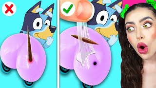 Bluey Characters IN REAL LIFE!? (DO NOT ORDER CURSED BLUEY IN REAL LIFE!)