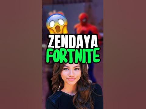 ZENDAYA en FORTNITE!! 😱 - YouTube