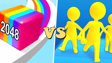 Jelly Run 2048 (vs) Join Clash 3D : Super Satisfying Gameplay Android, iOS |