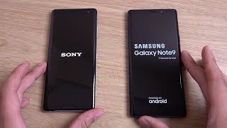 Sony Xperia XZ3 vs Samsung Galaxy Note 9 - Speed &amp; Camera Test!