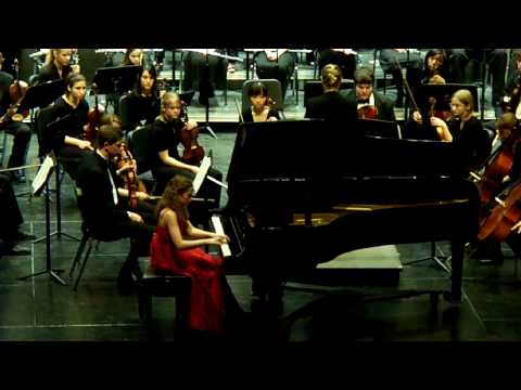 Hannah Carroll Grieg Piano Concerto Part 2 Cadenza