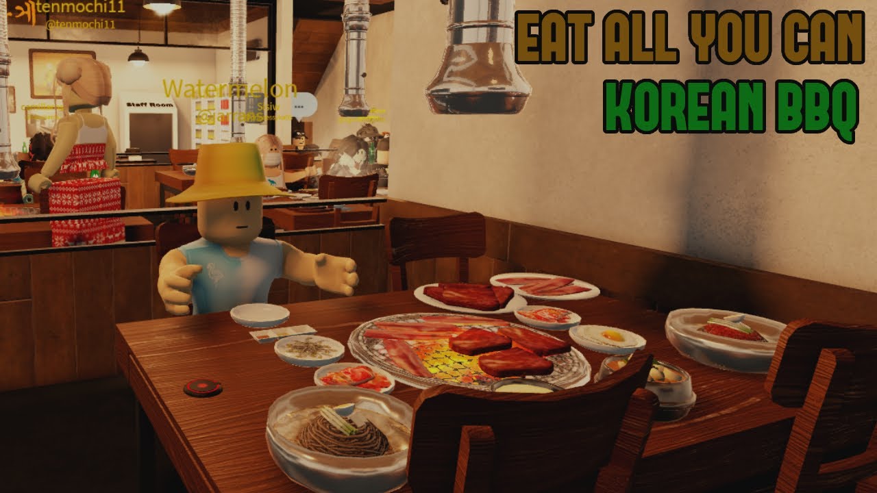 Roblox Korean BBQ Eat All You Can ROBLOX MUKBANG YouTube Roblox Korean BBQ Eat All You Can ROBLOX MUKBANG YouTube