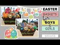 WHAT'S IN MY KIDS EASTER BASKETS // My Intentional Life
