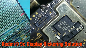 Redmi 9 9c Display Flickering Solution | Redmi 9 Display Graphic