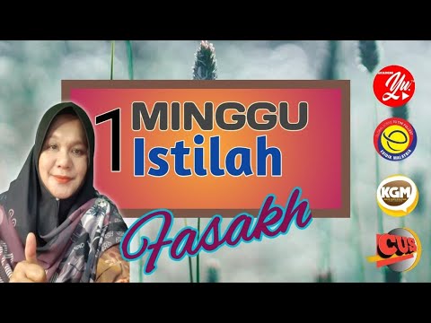 1 Minggu 1 Istilah | Fasakh #10