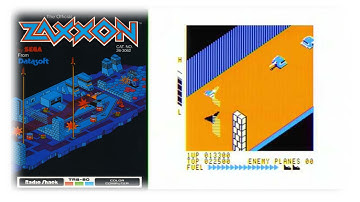 Zaxxon | Tandy / Color Computer / Coco 2 | 1983 | Sega & Datasoft
