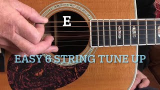 Bitesize quick tune up session for 6 string guitars