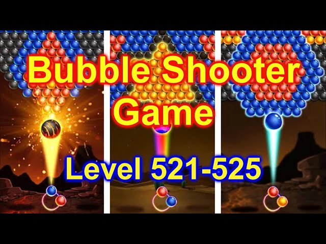 Bubble Shooter Level 521 To Level 530 Game Play Video By Gaming Is