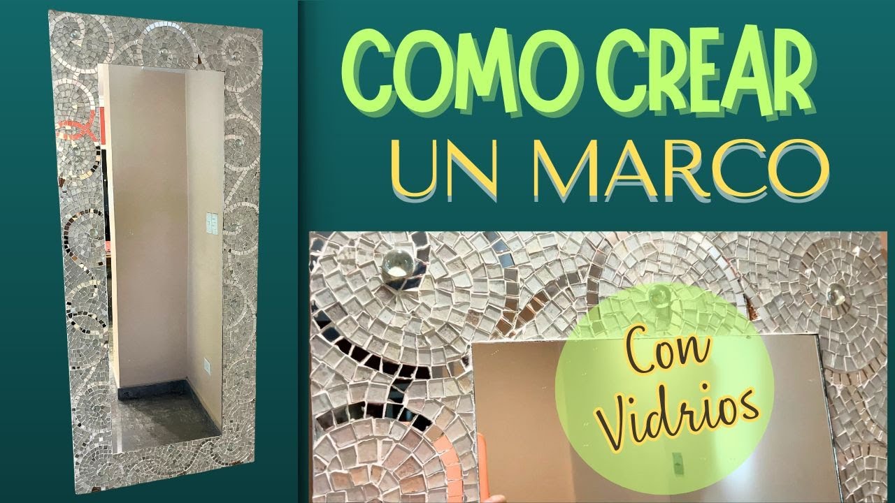 Marco de ESPEJO imitación '𝐍𝐀𝐂𝐀𝐑' 🪞Mosaiquismo