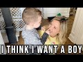 "I REALLY THINK I WANT A BOY" // DAILY VLOG DAY 16 // BEASTON FAMILY VIBES