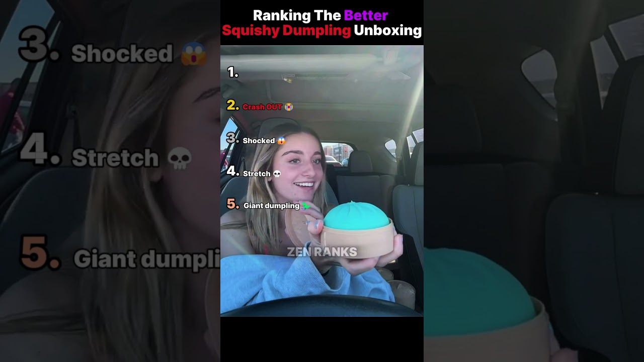 Ranking The Funniest Squishy Dumpling Unboxing Moments 😱