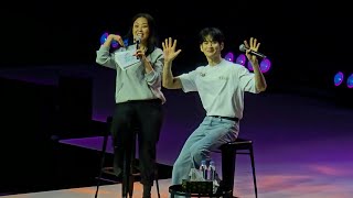 Kim Soo Hyun Takes on the Balance Game 🇵🇭 | BENCH Manila Fan Meeting 2026  [4K Fancam] screenshot 1