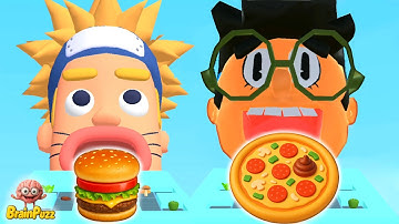 🍔🍕 Burger Master 🆚 Spicy Pizza - SpeedRun Gameplay All Levels Walkthrough iOS Android NEW UPDATE 