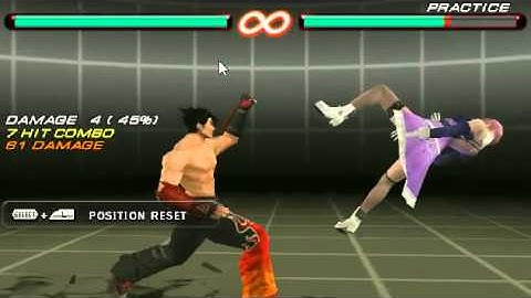 Tekken 6 PSP for PC - PPSSPP 60FPS Emulator test