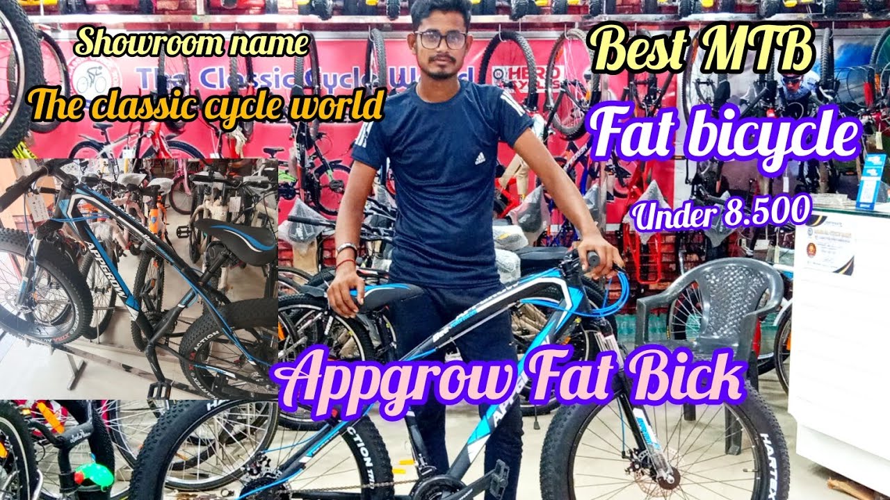 Best fat bick unboxing & Full Fittings?Appgrow Fat Bick😱 bestcycleshowroomThe classic cycle world