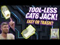Fast &amp; Easy! VCELINK Cat6 Toolless Keystone Jack Install