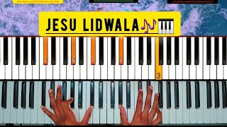 How to play ||🎹 Jesu lidwala (F# -C# and G#(A-flat)