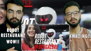 First Time in Bengaluru - a Robot Restaurant Reaction| Restaurant in Indiranagar Bangalore | R Bros