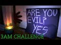 (DEMON SEEN) GHOST PAPER CHALLENGE AT 3AM (DEMONIC GAME)