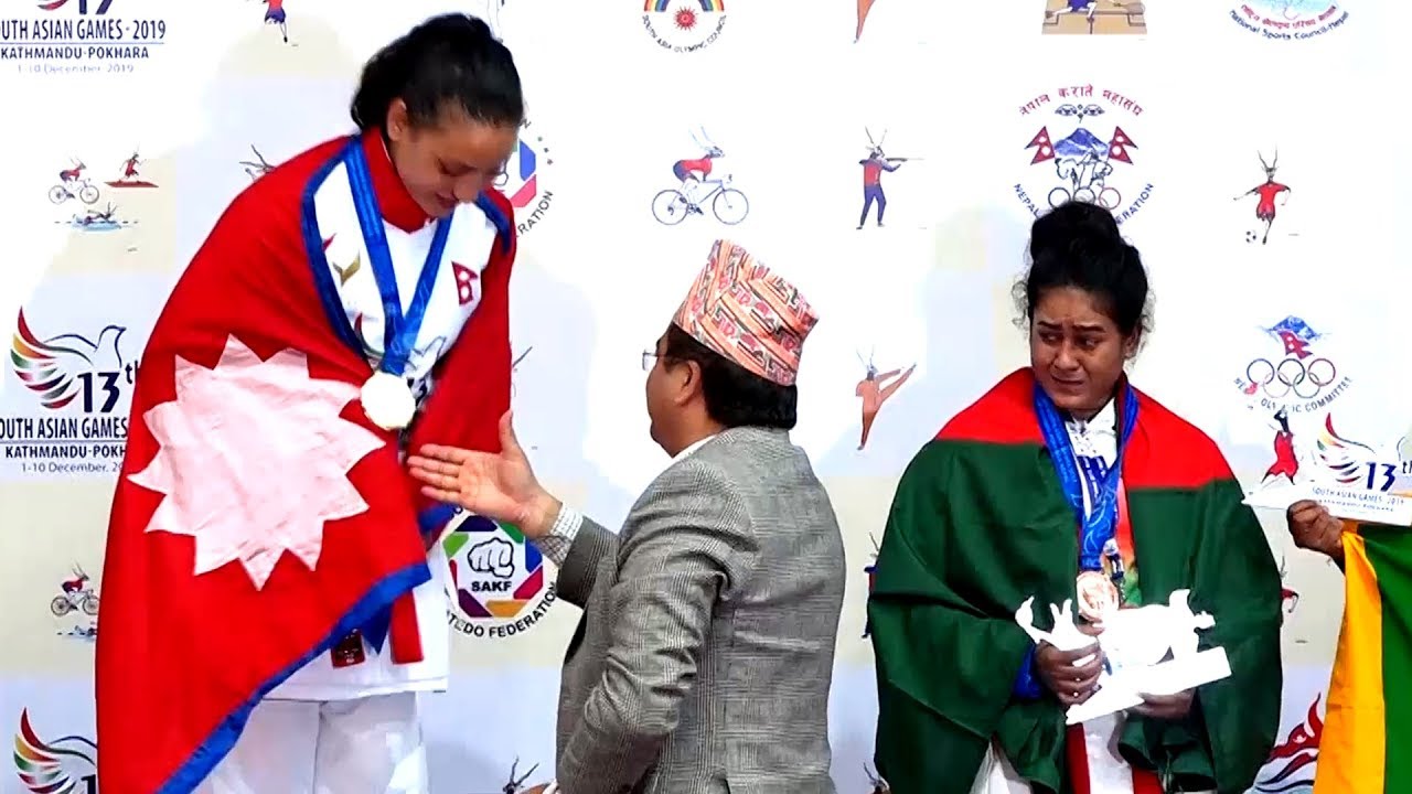 13th SAG (South Asian Games) 2019 Karate | नेपलले करातेमा जितिन् स्वर्ण