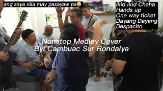 Nonstop Chacha Medley Cover by: Cambuac Sur Rondalya, Ang saya nila may pasayaw pa
