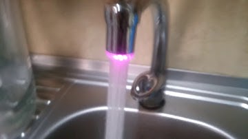Automatic Color Changing Water Stream Faucet Tap from http://www.gearbest.com