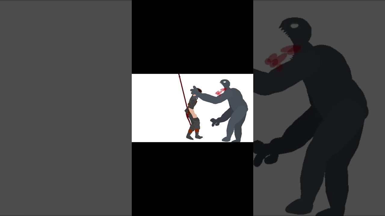 Stick figure fighting 