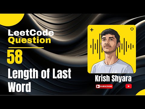 LeetCode 58 | Length of Last Word | Simple C++ Solution Explained Step-by-Step