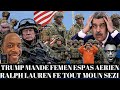 ZEN PETE ,ALERT ROUGE TRUMP MANDE AVION PA VOLE PRE VENEZUELA,RALPH LAURENT TRANBLE PEYI A