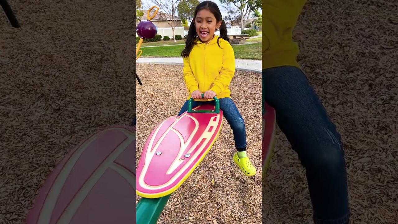 Maddie and Eva’s Big Playground Adventure: Sharing and Taking Turns!