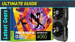 ZOTAC Gaming GeForce RTX 4060 8GB OC Spider-Man: Across The Spider-Verse Inspired Graphics